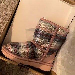 Ugg sequin boots. Toddler Girl